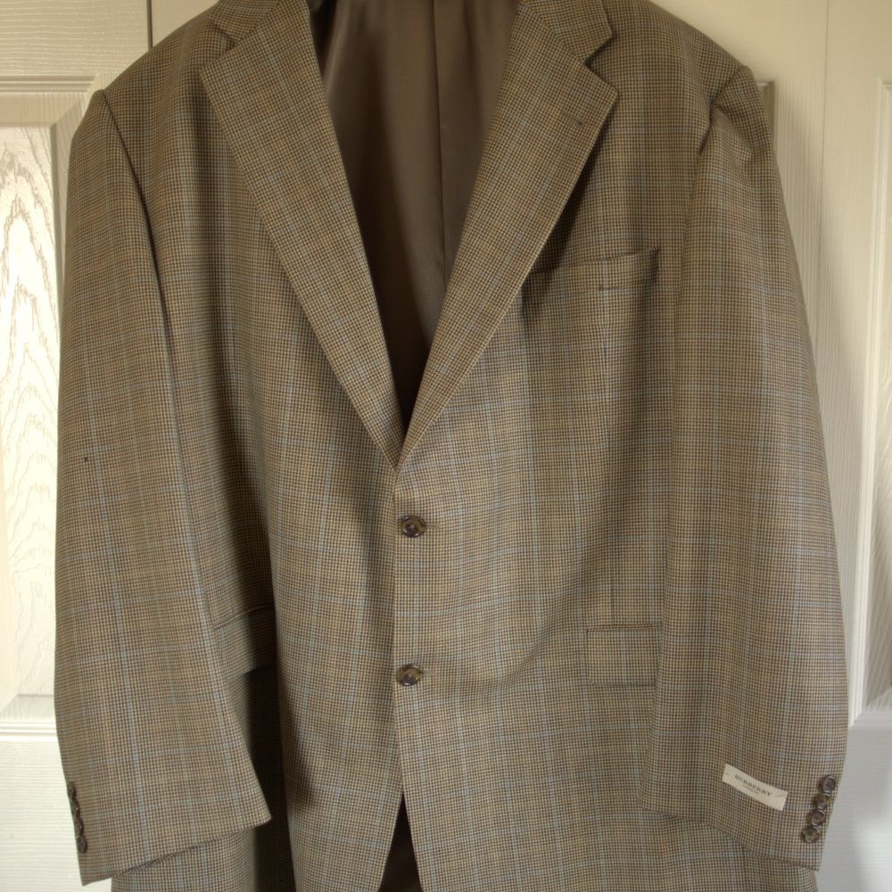 Burberry Men's Jacket - 54 Long Big & Tall